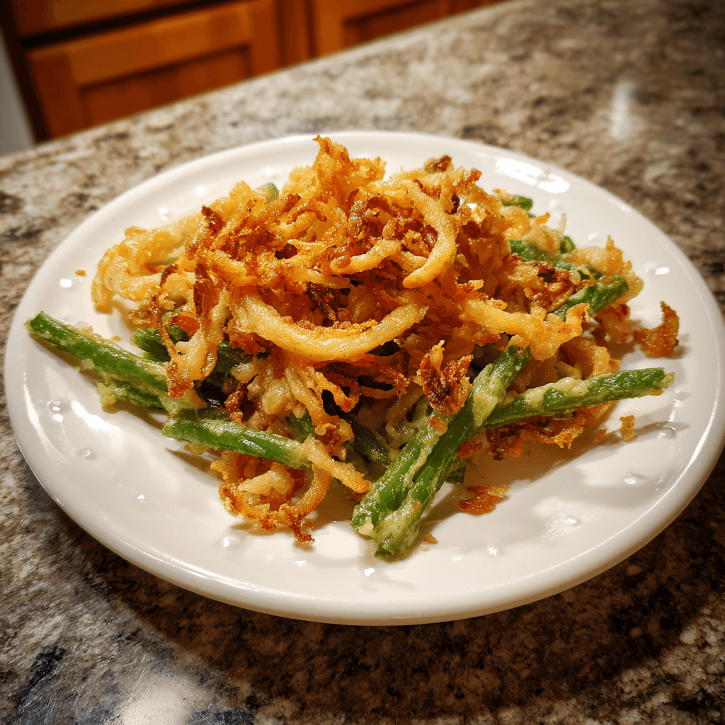 Keep Fried Onions Crunchy: Green Bean Casserole Secret