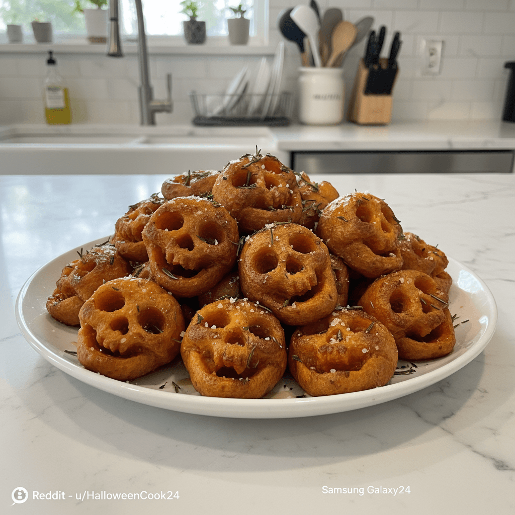 Roasted Sweet Potato Skulls: Spooky & Sweet Halloween Side