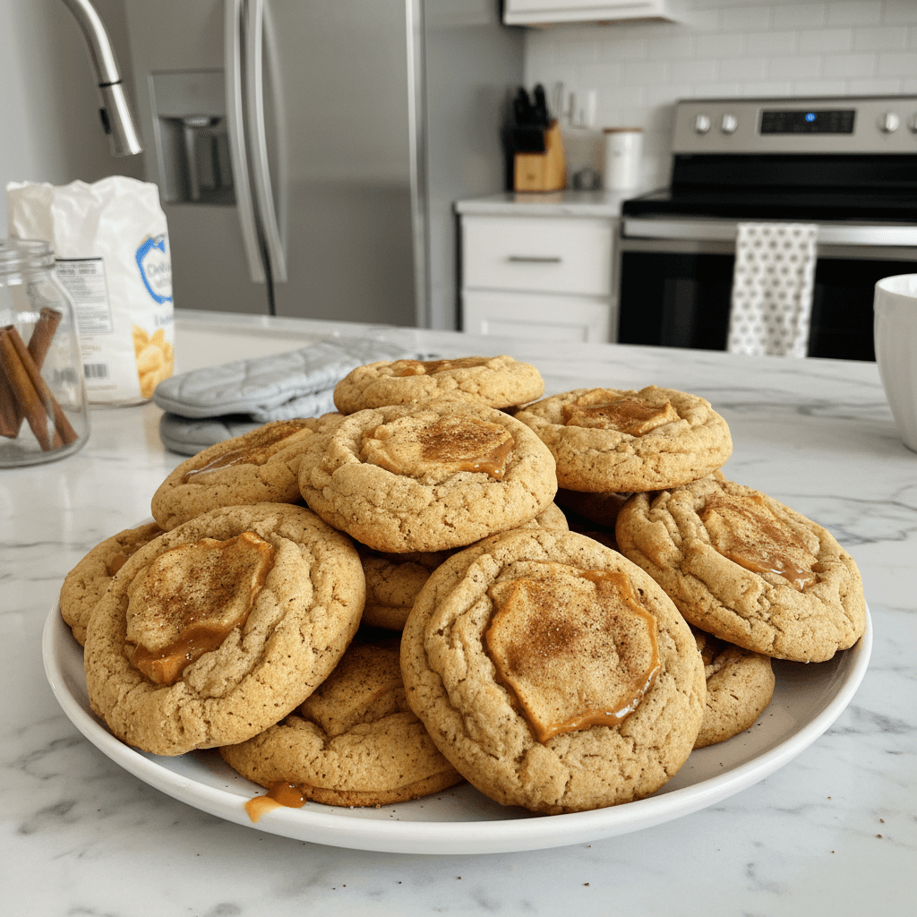 Soft Caramel Apple Spice Cookies: My Fall Baking Secret
