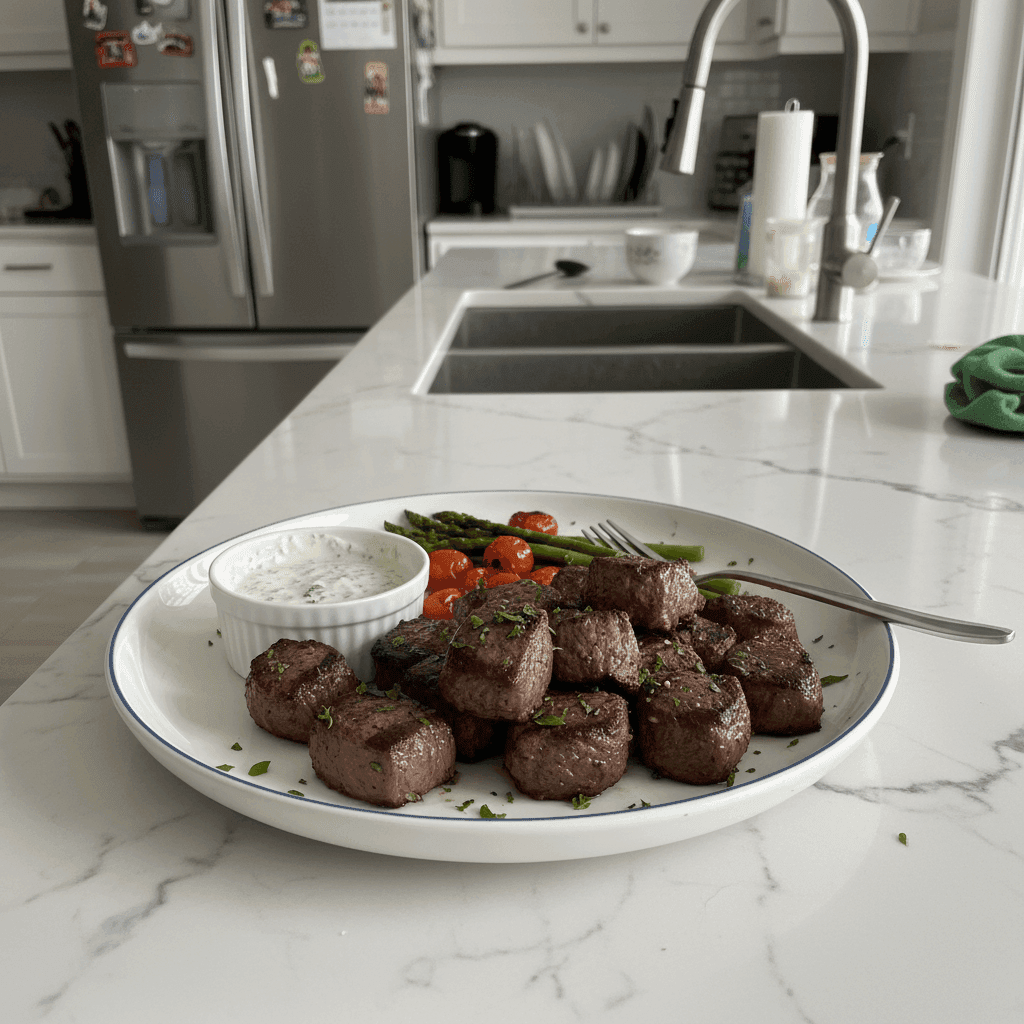 Tender Grilled Sirloin Steak Bites for Quick Dinners