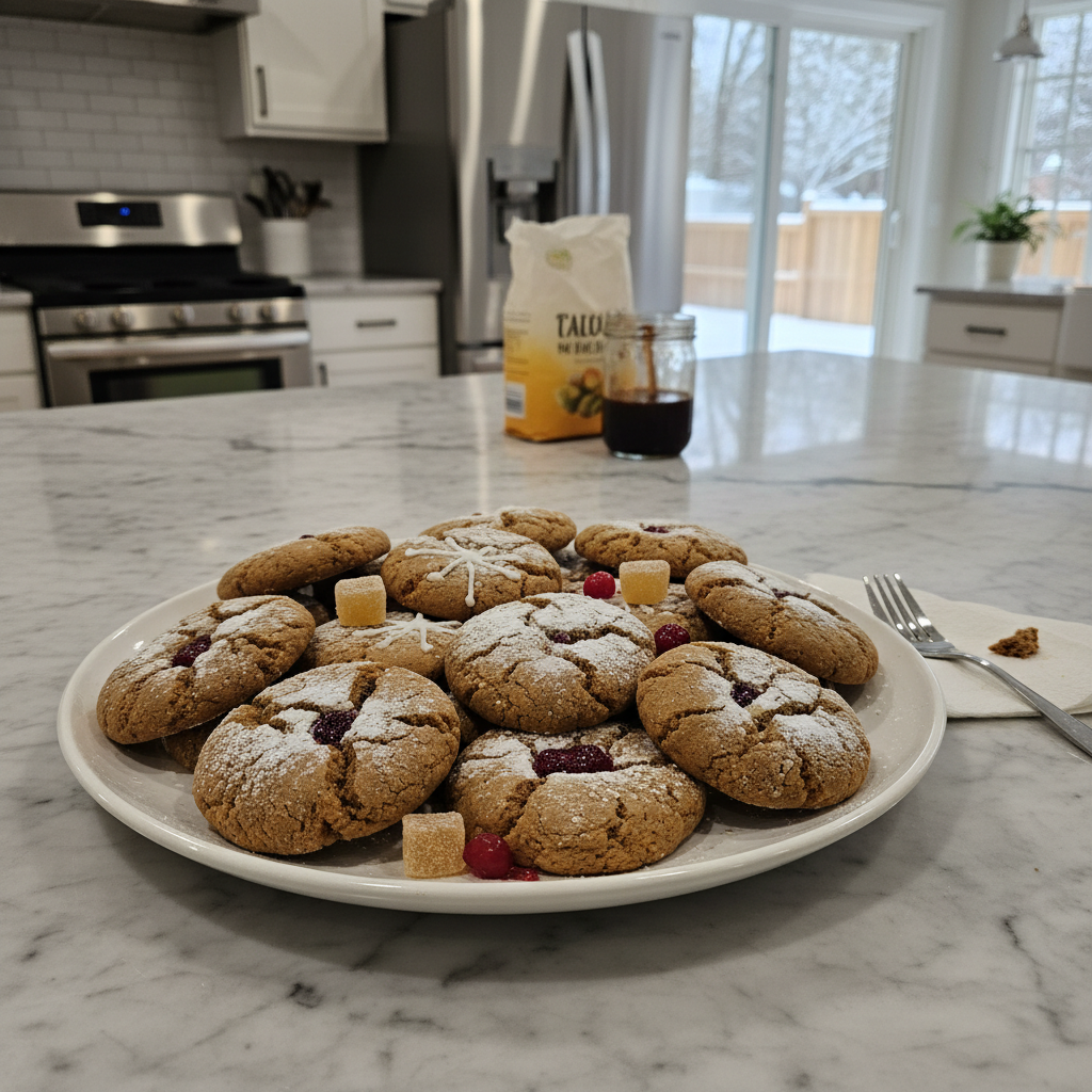 Soft Chewy Gingerbread Cookie Recipe