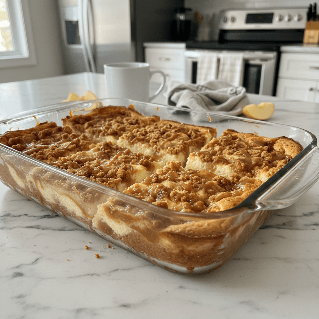 Creamy Caramel Apple Cheesecake Bars