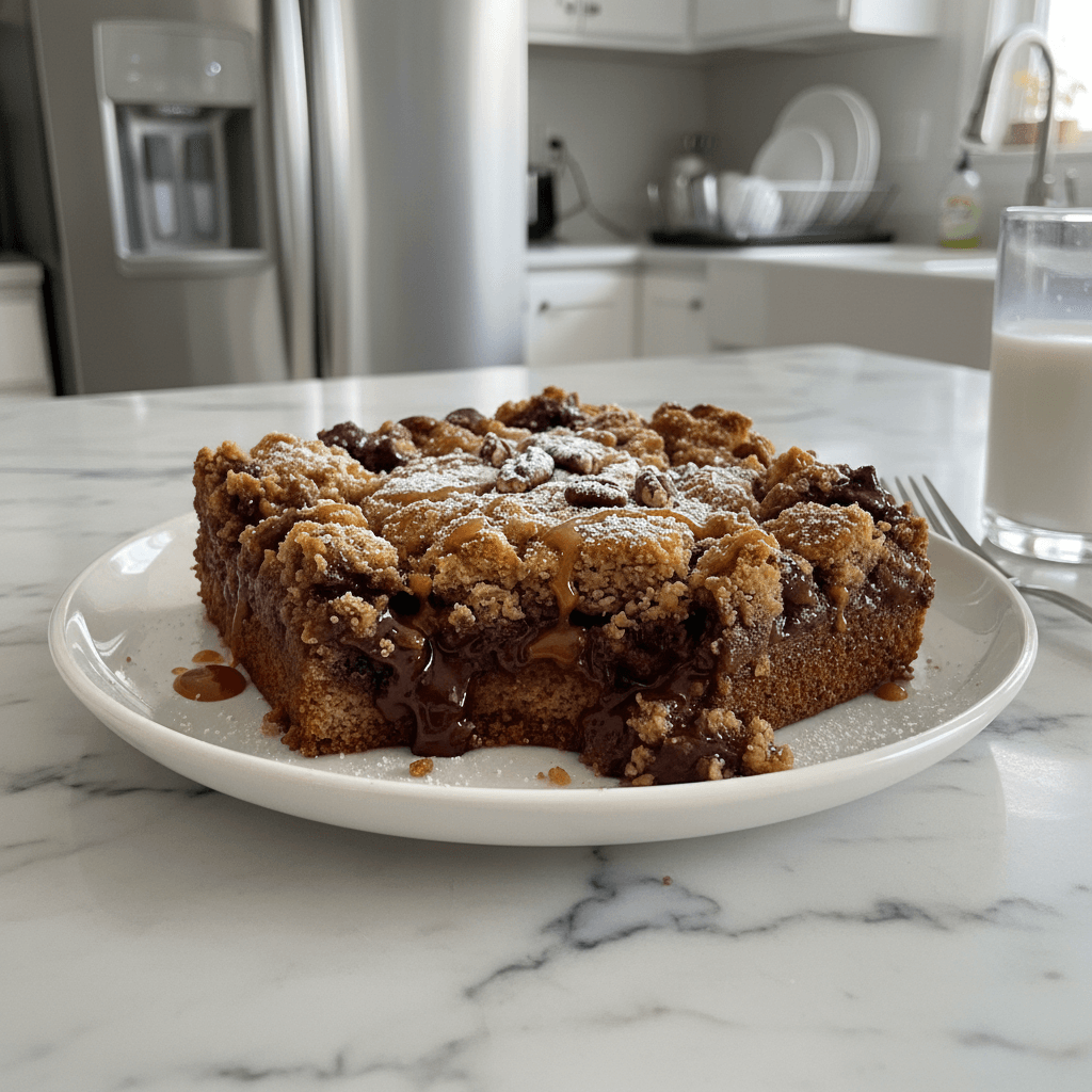 Rich Chocolate Caramel Dump Cake: A Sweet, Simple Treat