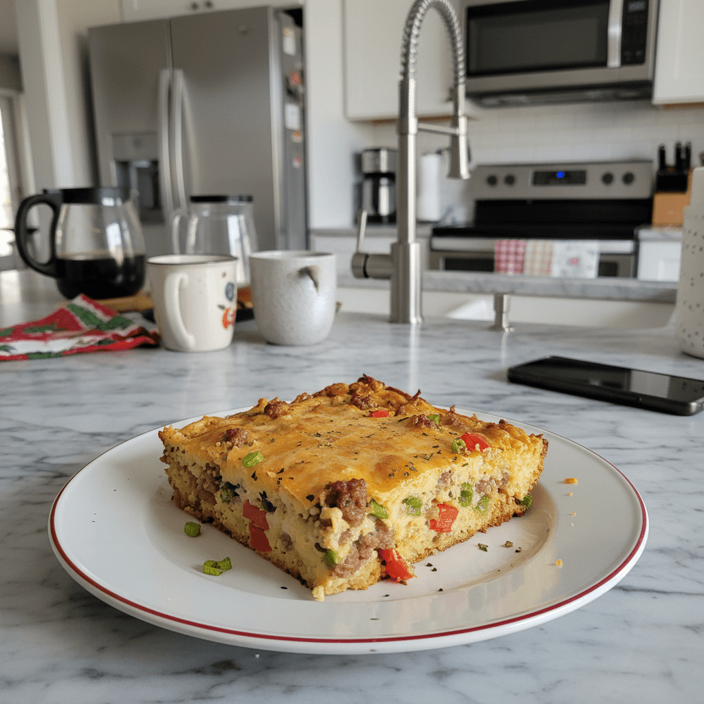 Christmas Breakfast Casserole: Savory Make-Ahead Bake