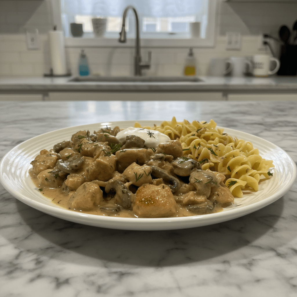 Creamy Chicken Stroganoff: A Weeknight Favorite
