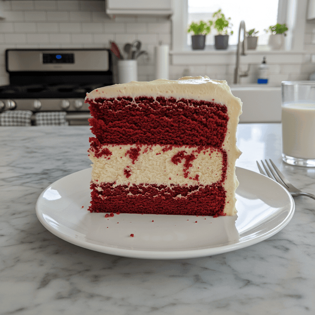 Decadent Red Velvet Cheesecake Layer Cake: A Baker’s Tale