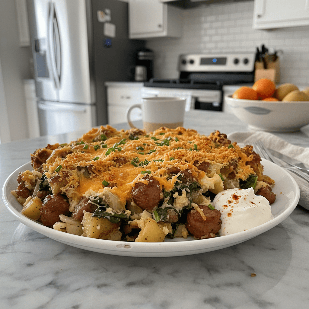 Farmer’s Casserole: Hearty Sausage & Egg Bake