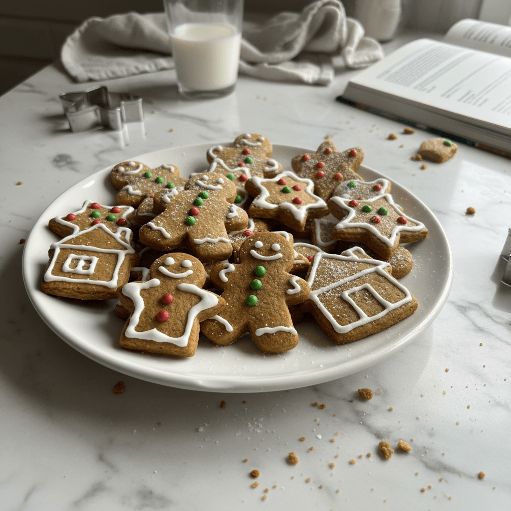 Gingerbread Cookies: Soft Chews for Festive Baking