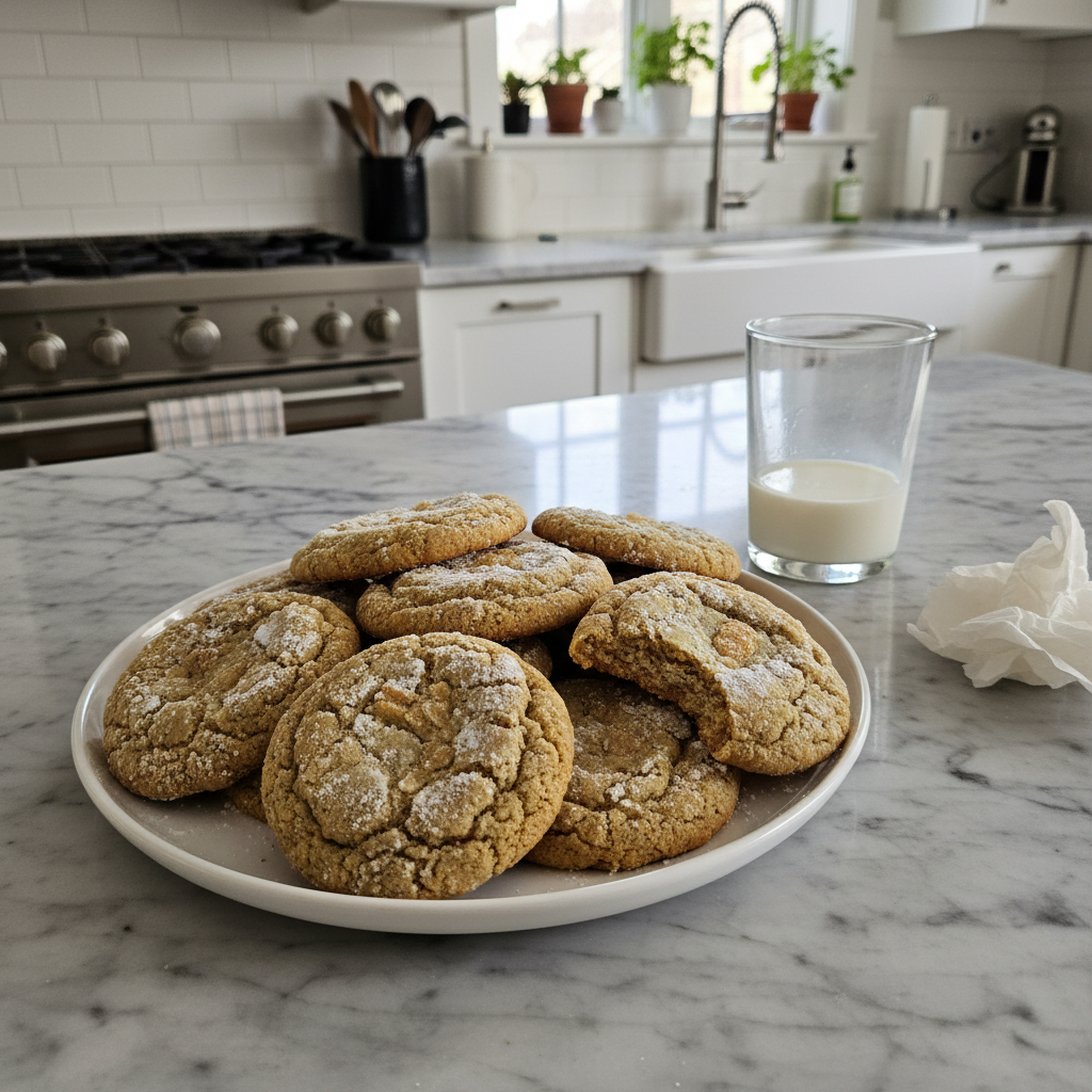 Spiced Chewy Gingerdoodle Cookies Recipe
