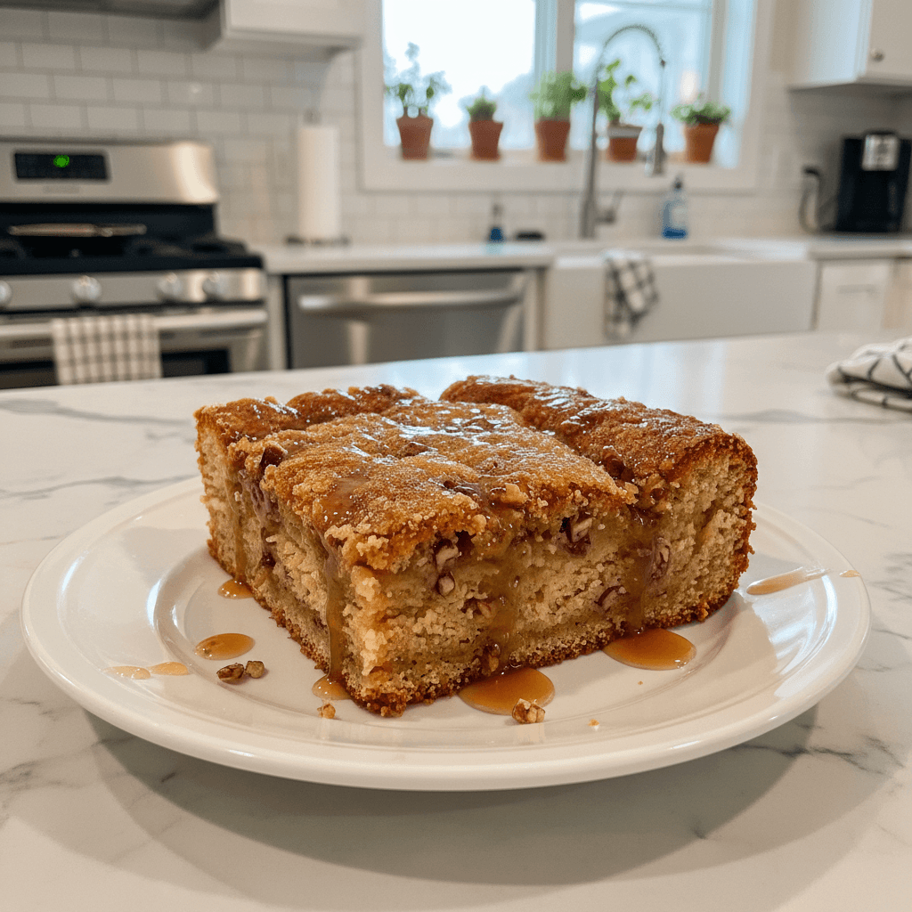 Gooey Butter Pecan Cake: A Melty, Buttery Delight