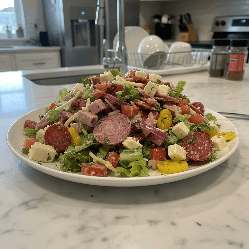 Zesty Italian Grinder Salad Sandwich: My Easy Meal
