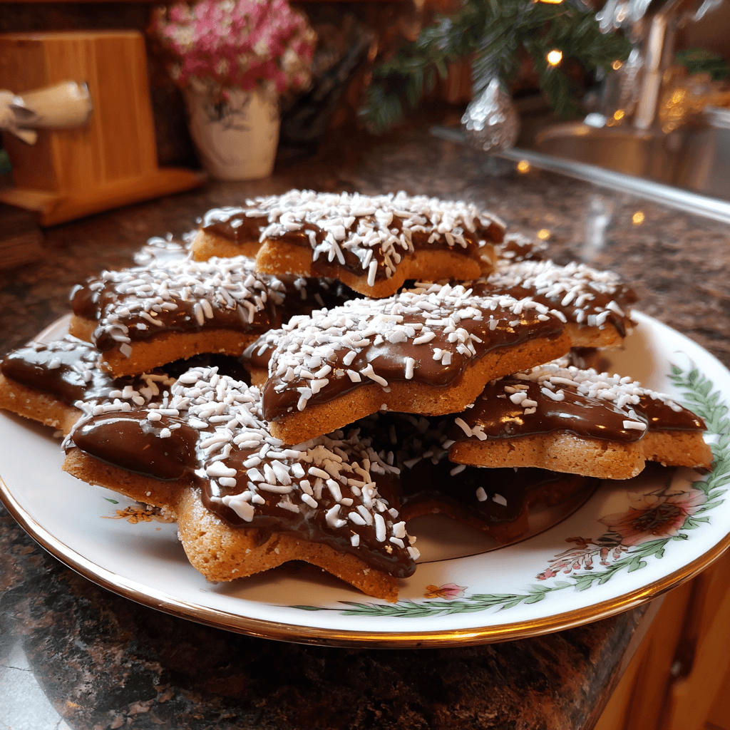 Spiced Soft Lebkuchen Gingerbread Cookies