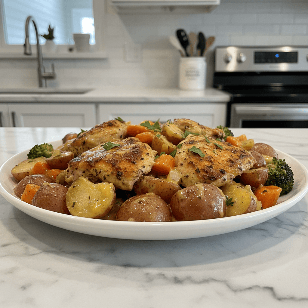 One-Skillet Chicken: Quick Rustic Supper