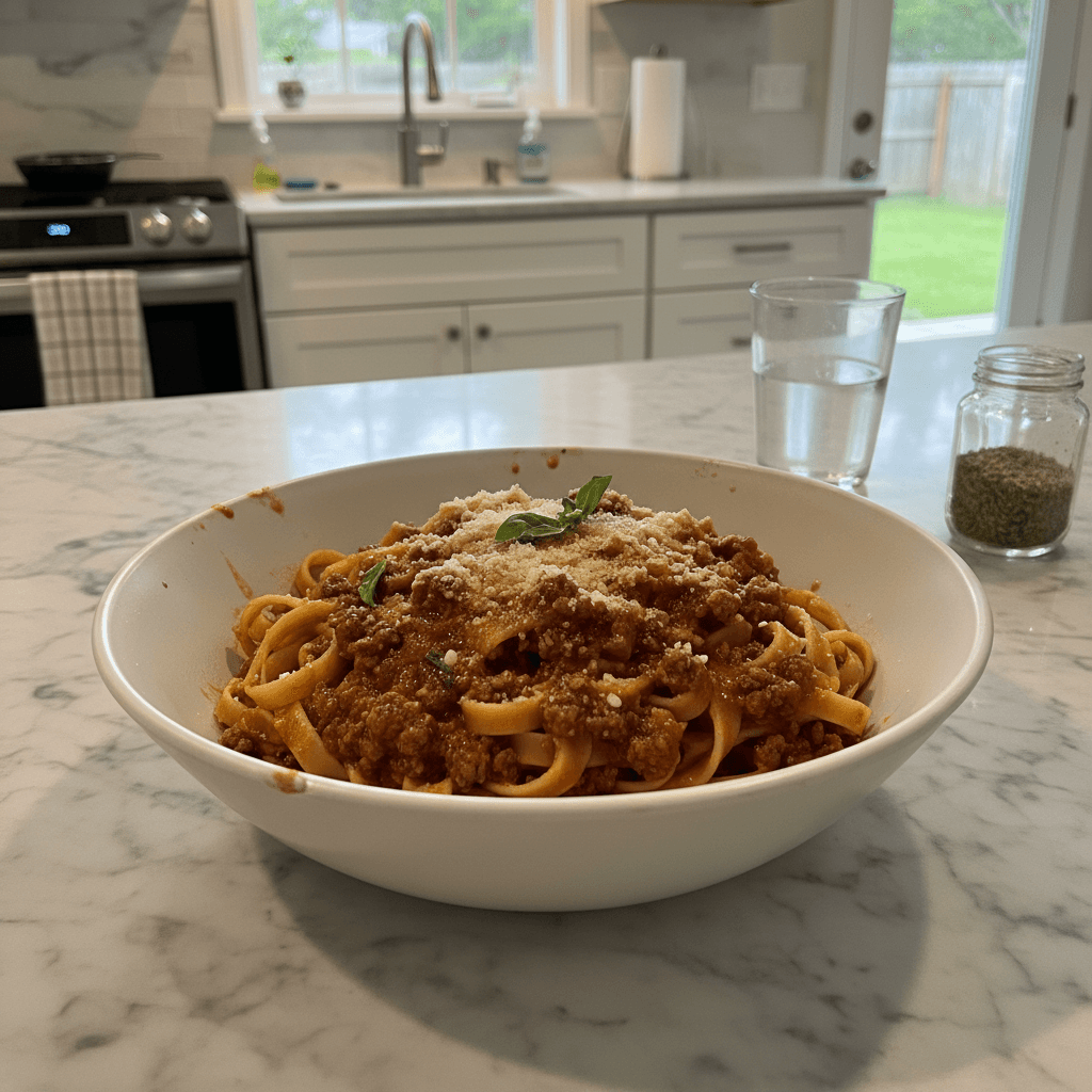 Pasta Bolognese Classic Italian: A Hearty Sunday Simmer