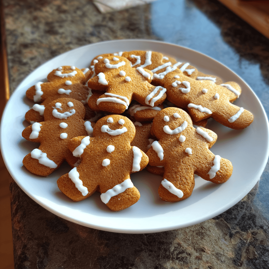 Soft and Chewy Gingerbread Man Cookies: No-Spread Recipe