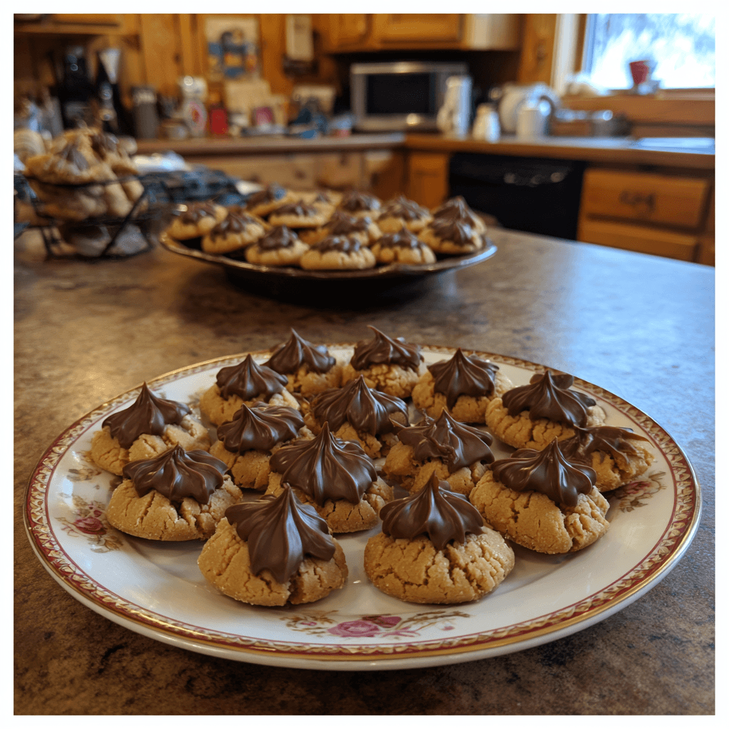 Soft & Chewy Peanut Butter Blossoms A Classic Treat