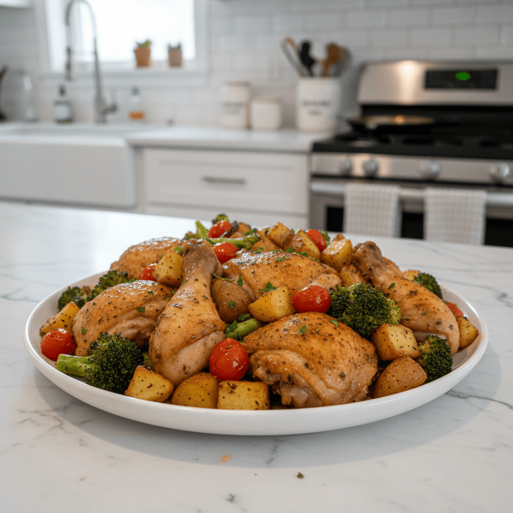 One-Pan Chicken: Tender, Quick Weeknight Dinner