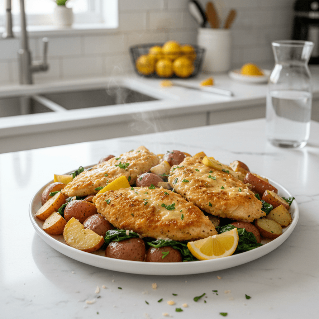 Homestyle Lemon Chicken Romano: A Family Favorite