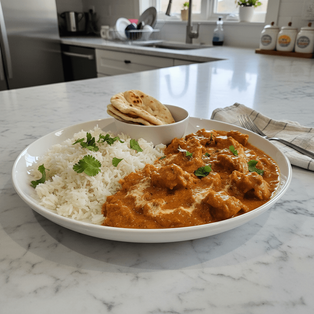 Quick & Healthy Easy Indian Butter Chicken