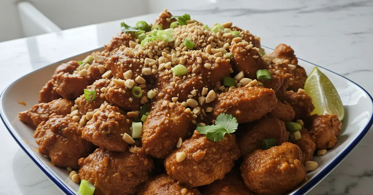 Effortless Crockpot Thai Peanut Chicken: Your Weeknight Win!