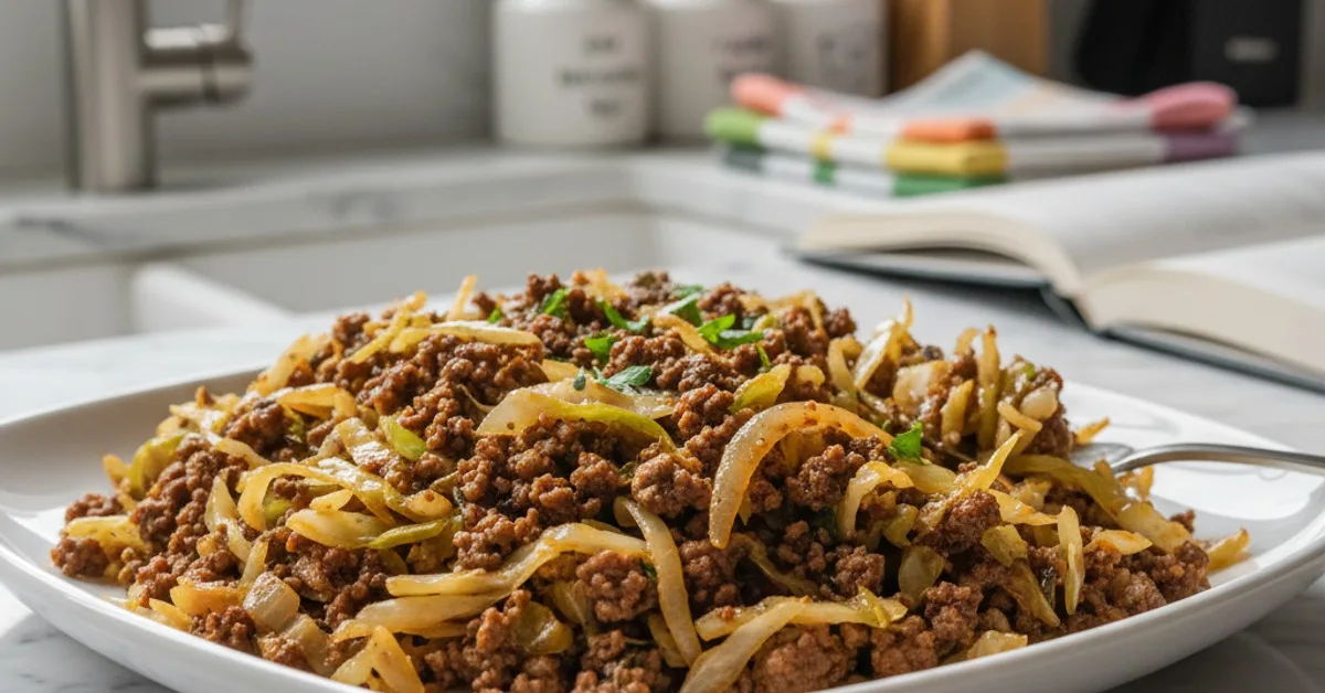 Effortless One-Pan Beef Cabbage: Your New Weeknight Favorite