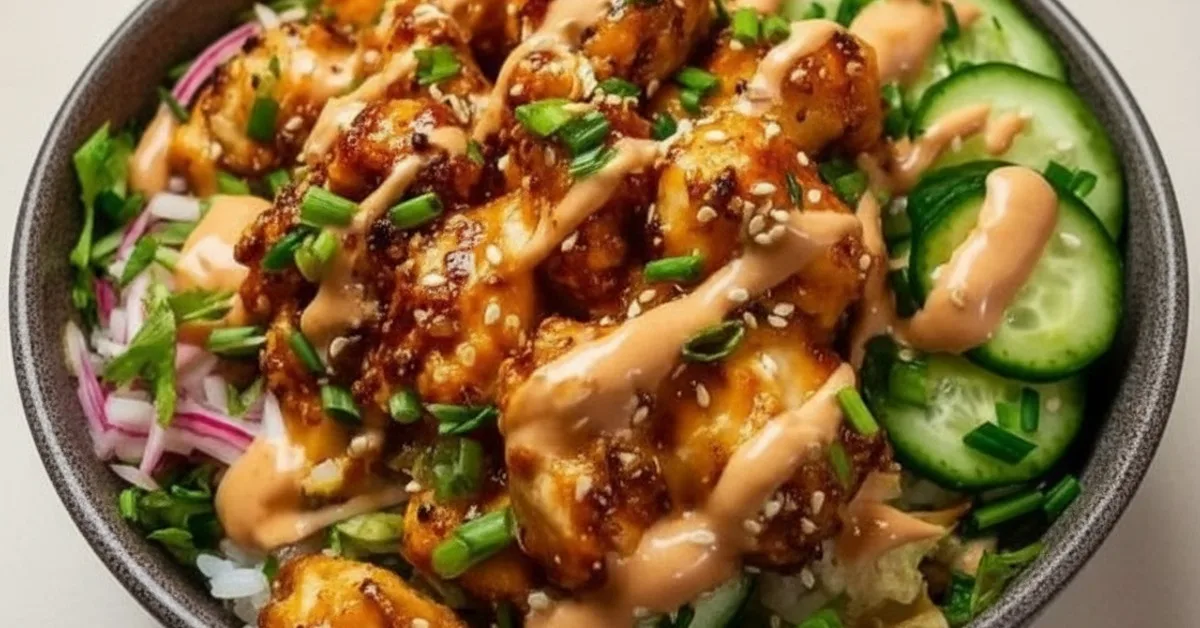 Irresistible Bang Bang Chicken Bowl: Your Easy Weeknight Win
