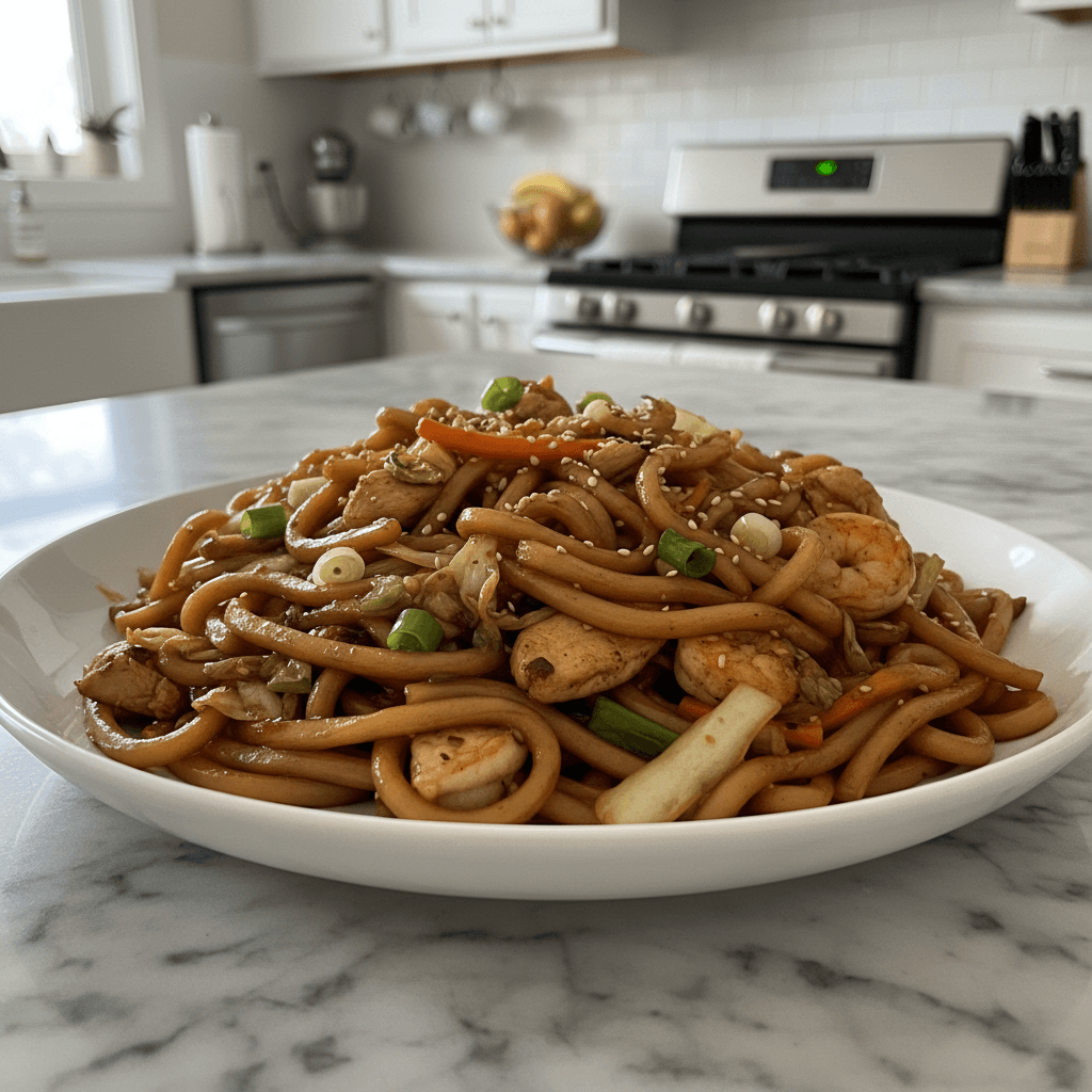 Irresistible Yaki Udon Noodle: Savory Stir-Fry Comfort