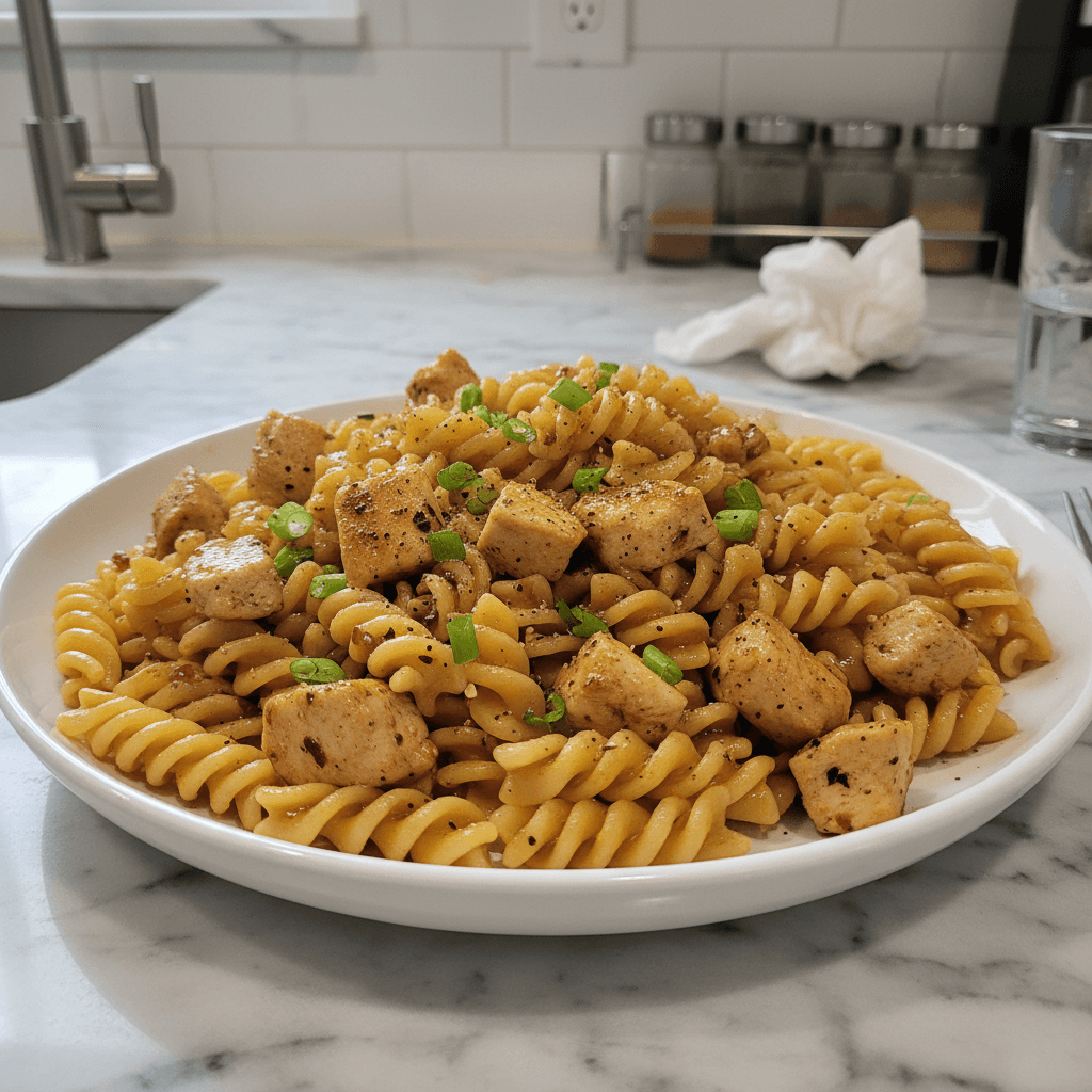 Quick Honey Pepper Chicken Pasta: Weeknight Wonder