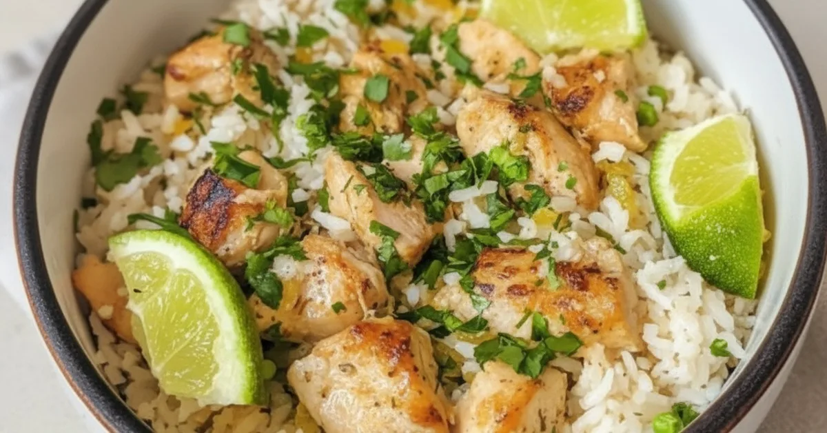Romantic Coconut Chicken & Rice: A Sweet & Savory Valentine’s Dinner