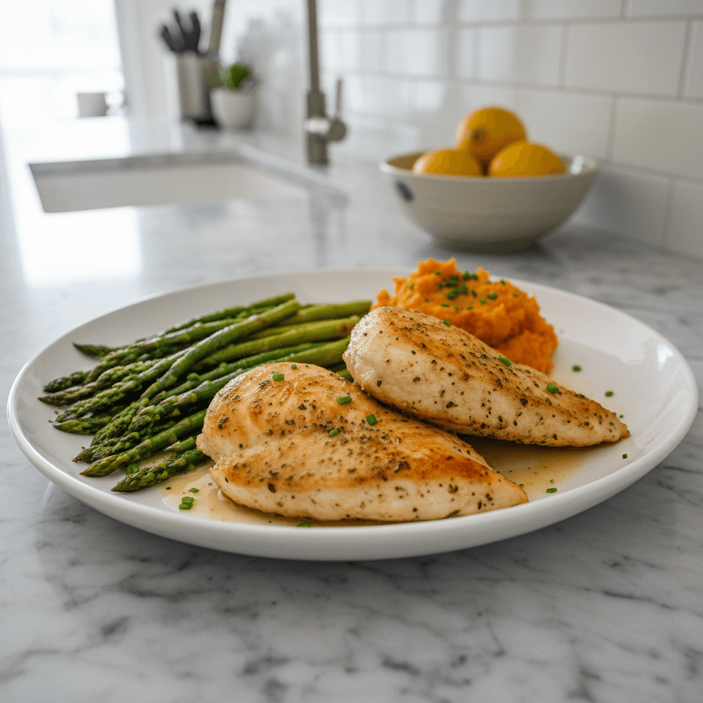 Simple Baked Chicken Breast for Family Dinner