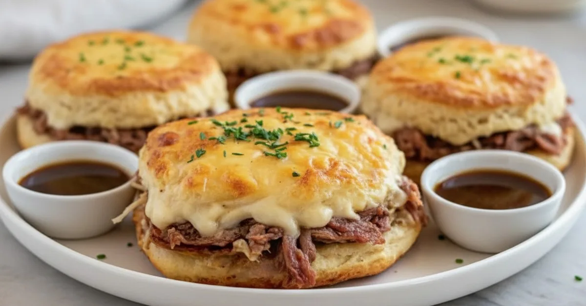 The Ultimate Baked French Dip Biscuits: Family’s New Favorite