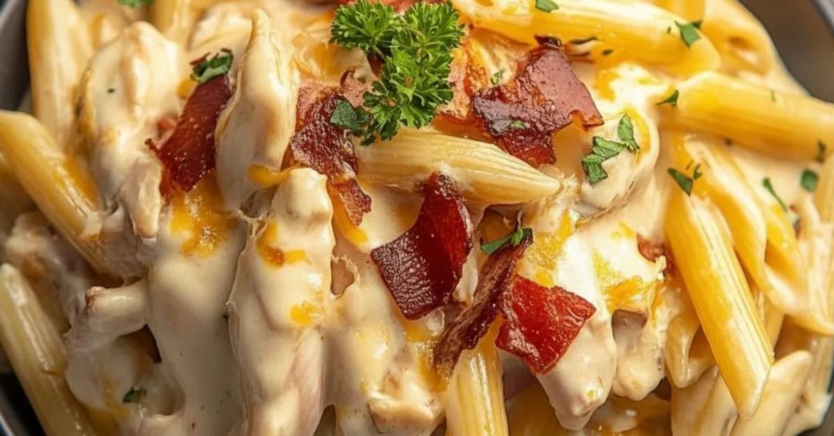 The Ultimate Crack Chicken Penne: A Creamy & Comforting Pasta Dish