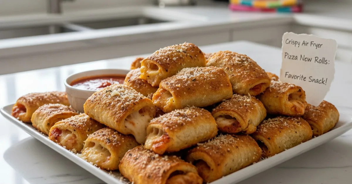 The Ultimate Crispy Air Fryer Pizza Rolls You’ll Crave!