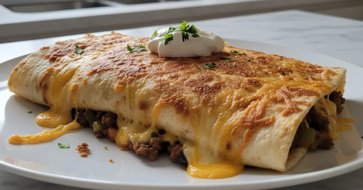 The Ultimate Easy Grilled Cheese Burrito Copycat Recipe