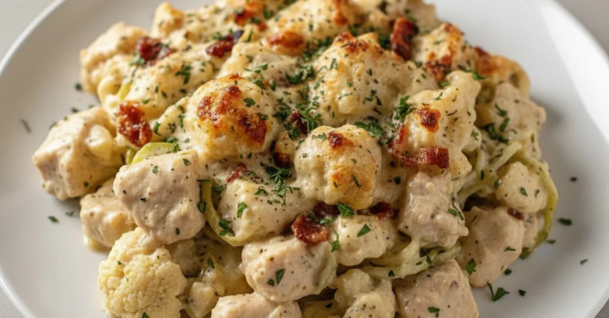 The Ultimate High-Protein Chicken Alfredo Bake for Easy Meal Prep