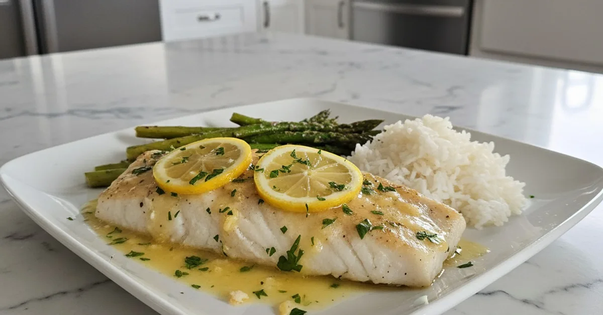 The Ultimate Lemon Butter Fish Fillet: Quick, Easy & Healthy!