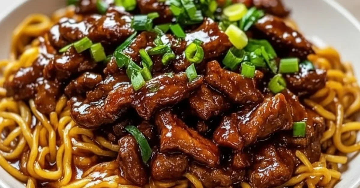 The Ultimate Sticky Beef Noodles You’ll Crave Tonight