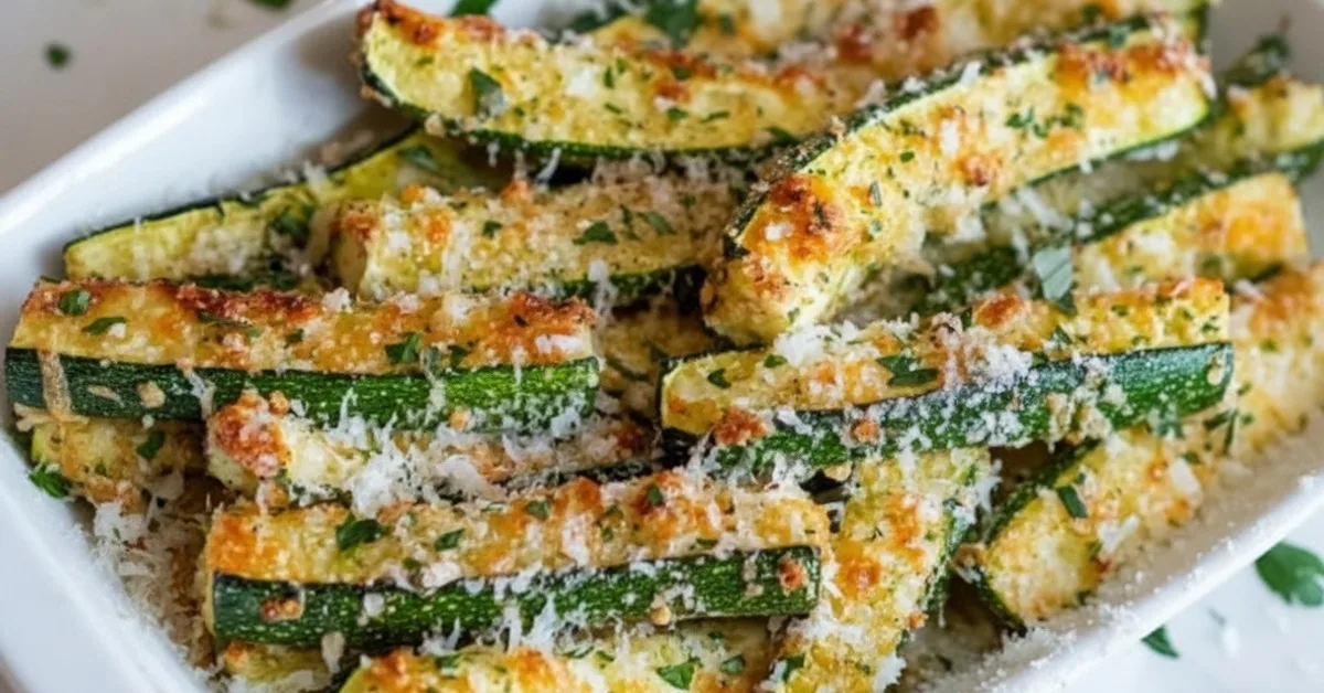 Easy Baked Parmesan Zucchini: The Perfect Healthy Holiday Side