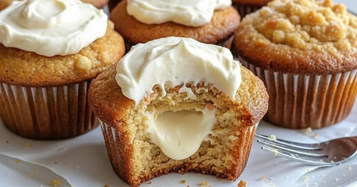 Easy Carrot Cream Cheese Cupcakes: Your New Favorite Fluffy Delight