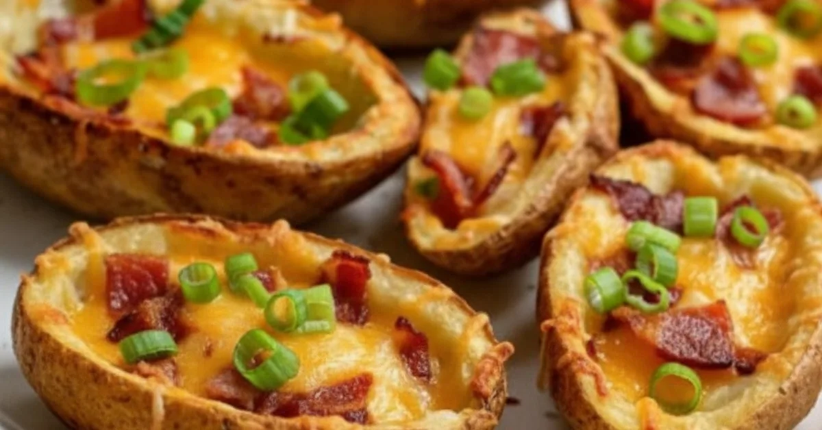 Irresistibly Crispy Baked Potato Skins: Your Go-To Appetizer!