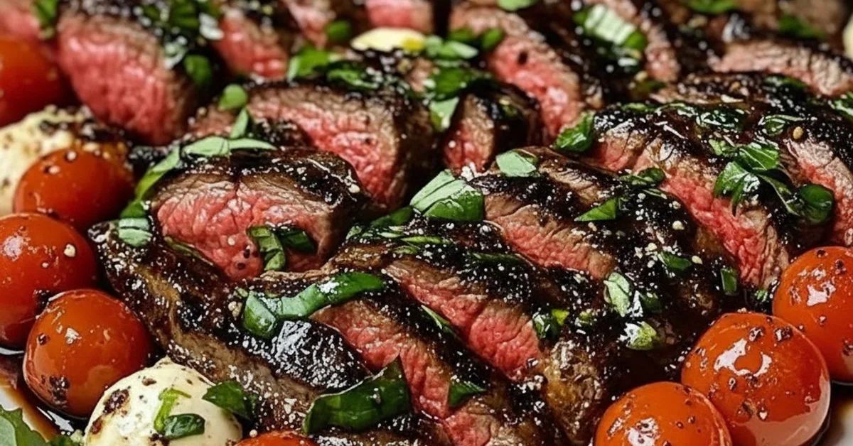 The Ultimate Balsamic Caprese Grilled Steak for Summer Nights