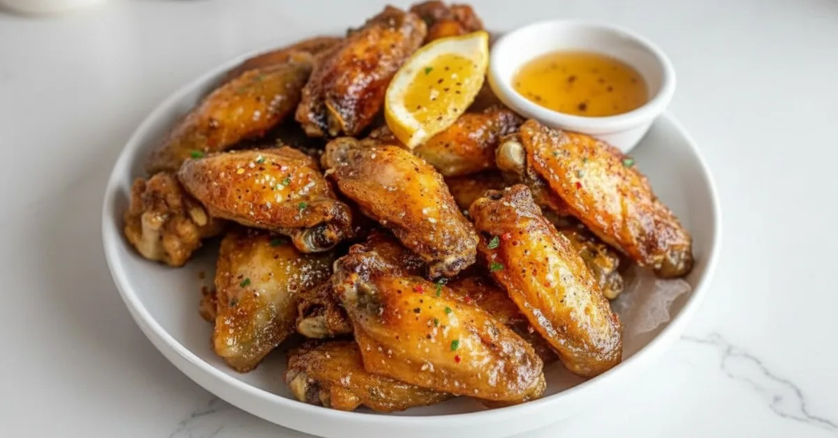 The Ultimate Crispy Honey Lemon Pepper Wings You’ll Crave!