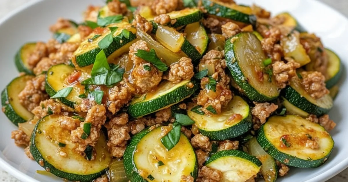 The Ultimate Ground Turkey and Zucchini Skillet for Easy Weeknights