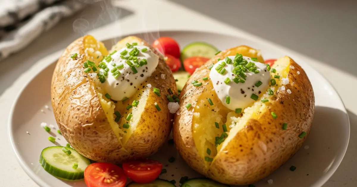 The Ultimate Perfect Baked Potatoes: Fluffy, Crispy & Delicious