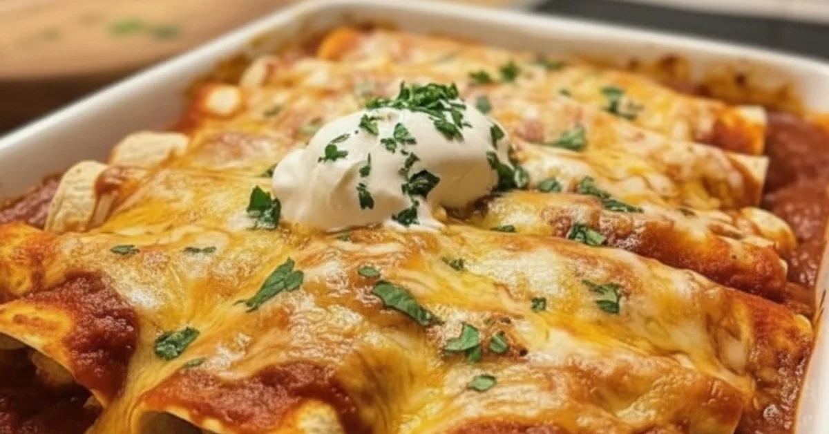 The Ultimate Quick & Easy Chicken Enchiladas You’ll Crave!