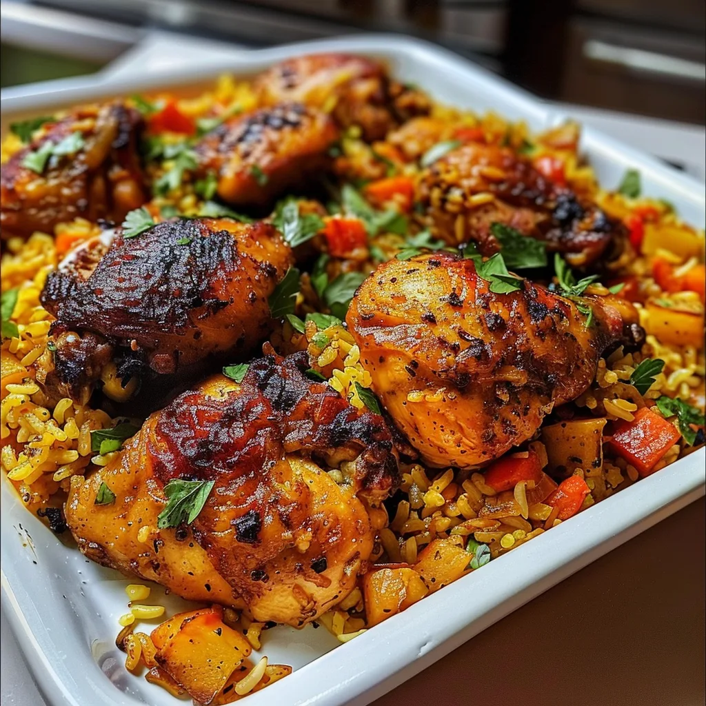 This Caribbean Chicken and Rice Will Transport You to Paradise