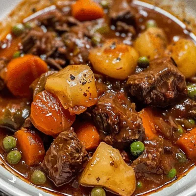 Comforting Crockpot Beef Stew