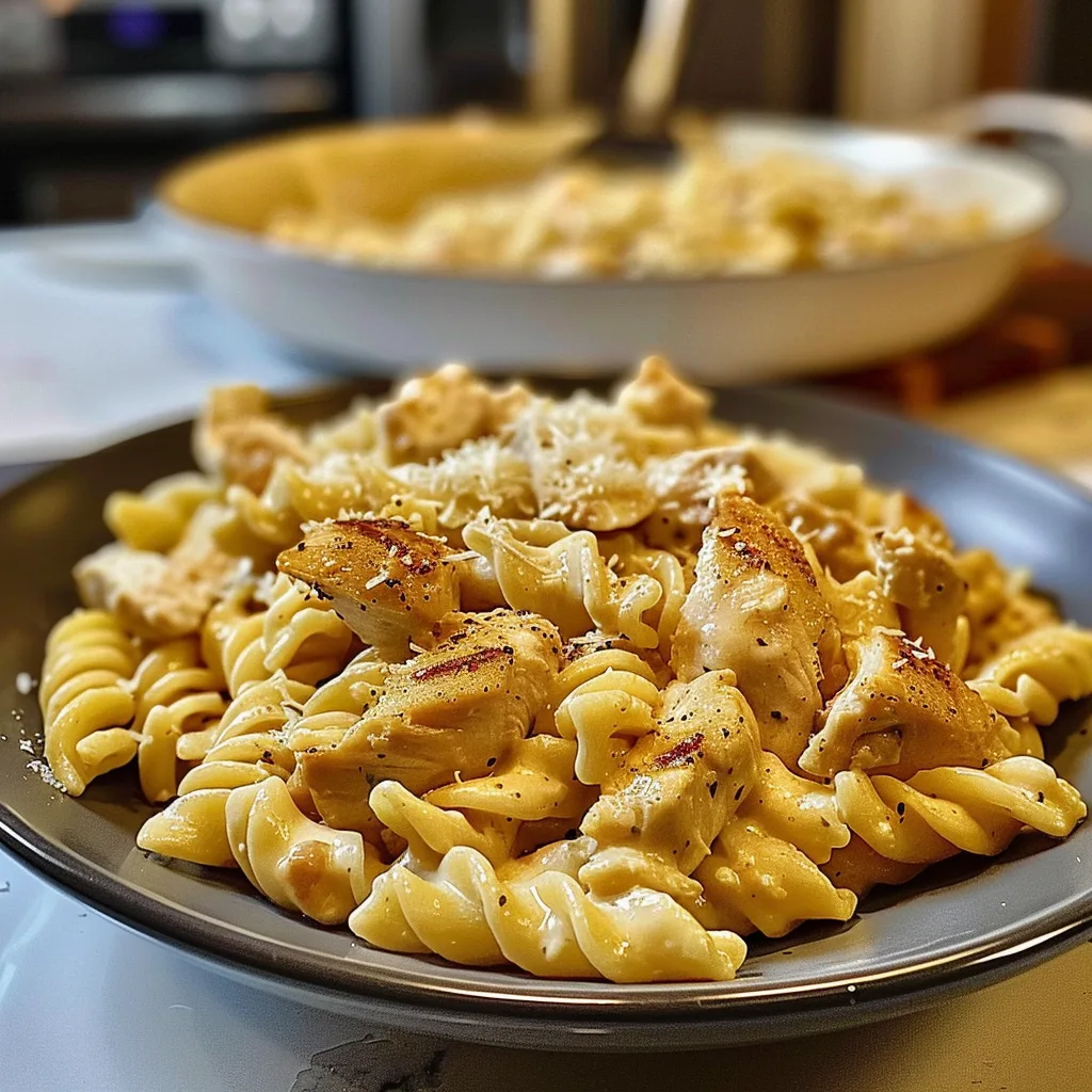 The Ultimate One Pot Garlic Parmesan Chicken Pasta You’ll Crave