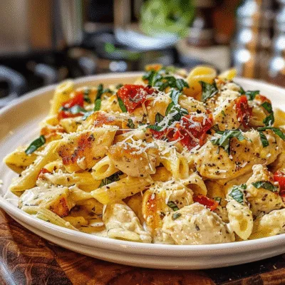 Parmesan Marry Me Chicken Pasta