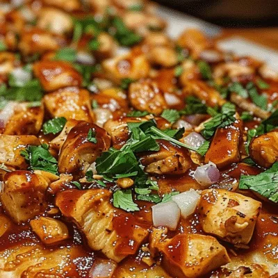 BBQ Chicken Flatbread Pizza: A Flavorful Delight Awaits!